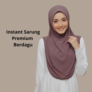 INSTANT SARUNG DINARA / TUDUNG SARUNG / TUDUNG TRAVEL ( SAIZ L, XL READY STOCK )