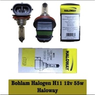 HALOWAY H11/H 11 12V-55W Halogen Bulb Fog Lamp/Fog Lamp/Foglamp