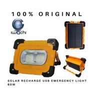 IWACHI 80W / 120W DC5-6V LED SOLAR FLOOD LIGHT