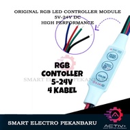ORIGINAL Mini controller RGB 5-24V RGB Module RGB LED control RGB Flashing RGB LED controller 5V - 2