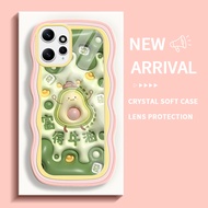 Casing untuk Redmi Note 12 4G Redmi Note 12 Pro 5G Note 9S Note 10 Lite POCO M2 Pro Case hp Alpukat 