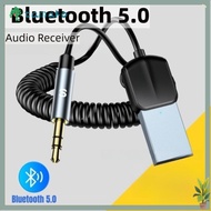 TAMAKO USB Bluetooth Receiver, Hands-Free 3.5mm Bluetooth Adapter, Wireless Adapter Auto Connection 