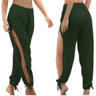 Legging wanita musim luruh seluar langsing seluar sukan bersaiz besar