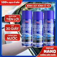 Bình Xịt Tạo Bọt PLC Tẩy Màng Dầu Cặn Canxi Vết Ố Bẩn Trên Kính Ôtô Gương Chiếu Hậu Phủ Hạt Nano Chố