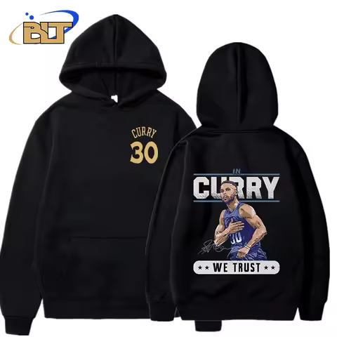 stephen curry double-sided printed adult hoodie loose large size sports sweatshirt casual top for me