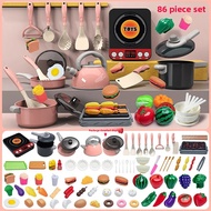 New store opening 50% discount for only three daysKids Toy Set Girl Pretend Play Cooking Chop Food M