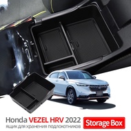 Center Armrest Storage Box For Honda VEZEL HRV 2022 Car Console Organizer Modeling Interior Decoration Accessories 1PCS