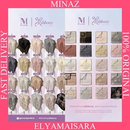 Minaz | 100% Original | Tudung Bidang 55 Bawal Printed | Free Brooch
