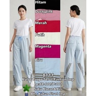 8111 DRAWSTRING CARGO CULOTTS