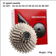 Cassette 11 Speed 11-32T Silver Racework Sprocket