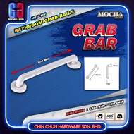 MOCHA ANGLE GRAB BAR | STAINLESS STEEL TOILET GRAB | FOR OKU OLD PEOPLE | PEMEGANG BESI TANDAS |