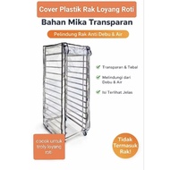 10-15 Tier Plastic Bread Pan Rack Cover - 0.3mm Thick PVC, Practical & Durable
