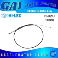 48 inches Accelerator Cable for ISUZU (TSK Control Cable Assy - HI-LEX)