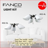 Light Kit 402-3L / 402-4L / for Fanco Fan