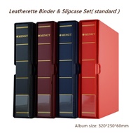 Flat Spine Book Collection Book 4 Ring Empty Book Coins Banknotes Stamp Collection Book Storage Card
