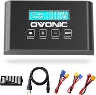 OVONIC Mate1 Lipo Battery Charger 1s-6s 100W 10A Smart RC Battery Chargers with XT60 Balance Charger