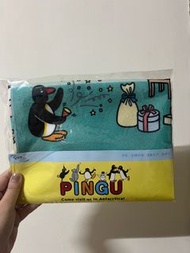 確定要私訊 全新 木棉花 印花 企鵝家族 PINGU 40週年 展覽周邊 運動 毛巾 扭蛋拼圖