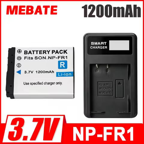 Upgrade NP-FR1 NPFR1 3.7V 1200mAh Replacement Camera Battery for Sony DSC P100 P200 P150 T30 G1 V3 T
