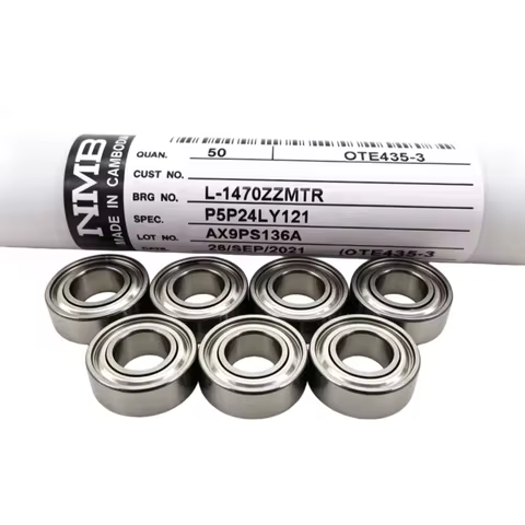 50pcs High-Quality NMB Bearing 2x5x2.5 3x6x2.5 4x7x2.5 4x8x3 5x8x2.5 4x9x4 6x10x3 5x11x5 6x12x4mm fo