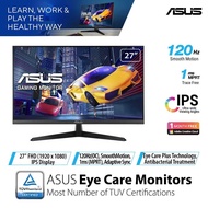 ASUS VY249HGR VY279HGR Eye Care Gaming Monitor – 24 / 27 inch FHD (1920 x 1080), IPS, 120Hz(OC), 1ms