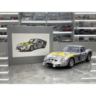 GT Spirit 1/18 Ferrari 250GTO #112 Blue 890 CLDC002 GT Spirit 1/18 Ferrari 250GTO #172 Silver 890 CL