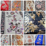 Alas Meja Korea Royal Gold Metallic Runner PVC Waterproof Dinning Table Cloth Runner Colour Table Cl