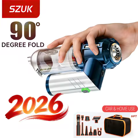 SZUK Wireless Car Vacuum Cleaner Handheld Mini Vacuum Cleaner Car Cleaning Machine Strong Suction Po