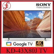 SONY KD-43X80J 43INCH HDR GOOGLE 4K LED TV (43X80J) tv