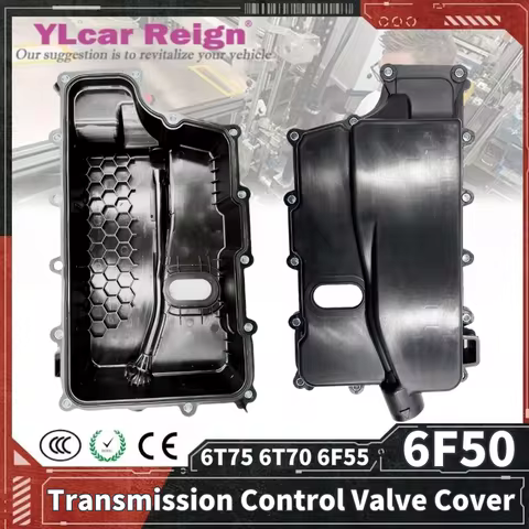 6F50 6T75 6T70 6F55 Transmission Oil Pan Control Valve Cover For Ford Chevrolet Cadillac Lincoln 8A8