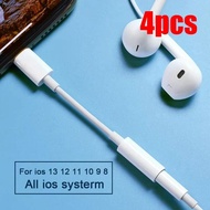 1/2/3/4/5/10Pcs For Lighting Headphone Adapter for IPhone 12Mini SE 2020 XS XR X 8 7 + IOS To 3.5 Mm