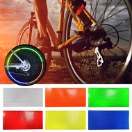  Decoration Accessory Reflective Strip for Bicycle Colorful Bike Reflective Sticker Colorful
