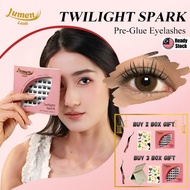 Bulu Mata [Free Golden Tweezer] Lumen Lash # Twilight Spark | Airy Nano Series Eyelash Glue Free| 13