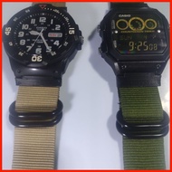 ♙ ✎ ♀ Casio 18mm to 22mm Nato Strap Adaptor 3D Printed Adapter