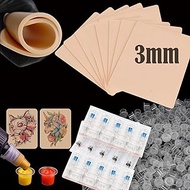 123pcs Fake Skin Ink Cups with RL - Urknall 3pcs Practice Skin 20pcs #1203RL 5RL 100pcs Ink Caps Thi
