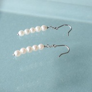 Akoya珍珠嬰兒珍珠耳環