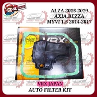 PERODUA ALZA 2015-2019 AXIA BEZZA MYVI 1.5 LAGIBEST 2014-2017 AUTO FILTER KIT SET - VRX JAPAN