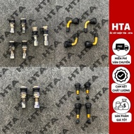 Stainless Steel Inner Shell Wheel Air Valve - Rubber Valve - 42753-GM9-743 - Hiep Tin Screws - HTA