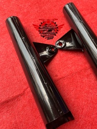 Cặp tai thỏ ( hàng gia công ) gắn xe 67 66 sơn đen nặng dầy