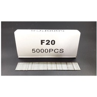 Brad Nail, F20 20mm (3 x 5000pcs) Brad Nail / Straight Nail for F30/32/50 Nailer Gun
