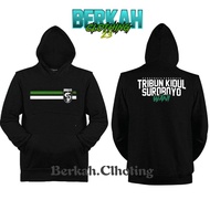 Hoodie Sweater Tribun Kidul Persebaya // Jaket persebaya fans Bonek mania Tribun Kidul