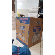 (20 Slop) 18 oval peacock cup tip top plastic cup / oval cup 18 tip top peacock U PET glass 18 oval 