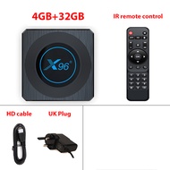X96X4 NEW BOX Android11 4GB RAM  32GB 64GB ROM amlgic S905X4 1000M LAN support 2.4G and 5G WiFi Blue