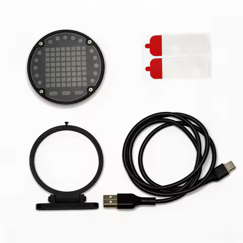 RGB Gear Display for PC Simracing Games Dashboard Flag Signal Light for SIMAGIC MOZA FANATEC Logtiec