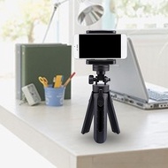 Bisa COD || Tripod Mini Smartphone Holder Clamp Vlog Zoom Meeting - Black