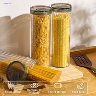 【Ready stock】 Circular Pasta Box Pest-resistant Pasta Storage Large Capacity Noodle Box with Moistur