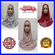 🔥Tudung mootiara/tudung tanpa brooch/tudung masuk/shawl/bawal/tudung instant/tudung