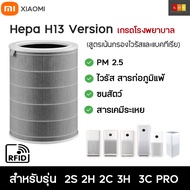 (มี RFID) ไส้กรองอากาศ Xiaomi Pro / 3C / 3H/ 2S / 2H / 2C สำหรับ เครื่องฟอก Mi Air Purifier ไส้กรอง ฟิลเตอร์ เสียวมี่ HEPA Filter