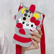 OPPO Reno 2 3 4 5 6 7 8 9 10 11 PRO LITE 11F 8Z 8T 7Z 7SE 6Z 5Z 5F 4F 4Z 4SE 3Z 2Z 2F Fashion Unique Design Quirky pattern mobile phone case with lanyard Silicone Cover