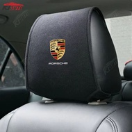 Porsche Cotton Car Seat Headrest Protective Cover Car Accessories for Carrera Gts Turbo Macan Cayenn