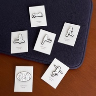 Frank Enamel Pin by September Spring Badge Brooch